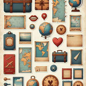 Journal Stickers - Sheet v61